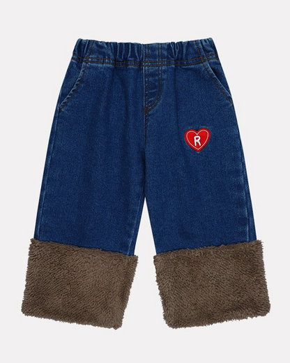 Salt Fleece Denim Pants