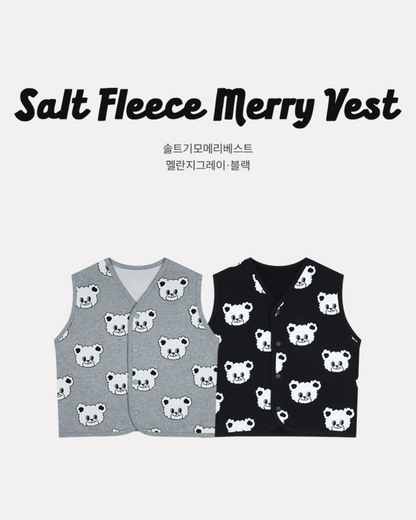 Salt Fleece Merry Vest