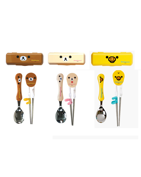 Rilakkuma Chopsticks/Spoon/Case Set