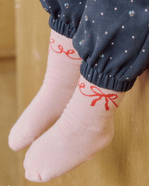 [26F] Ribbon Point Socks