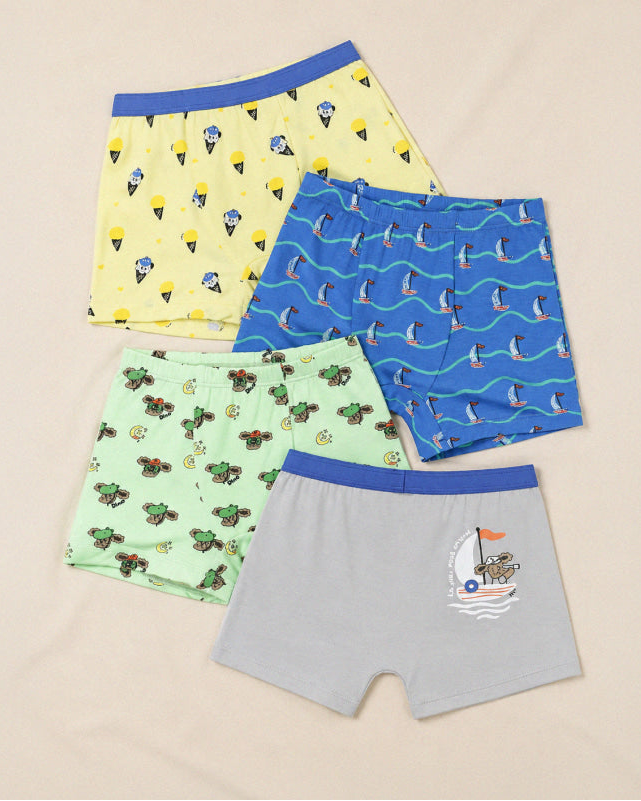 [26S] Boys Boxer Briefs Set (2pcs)