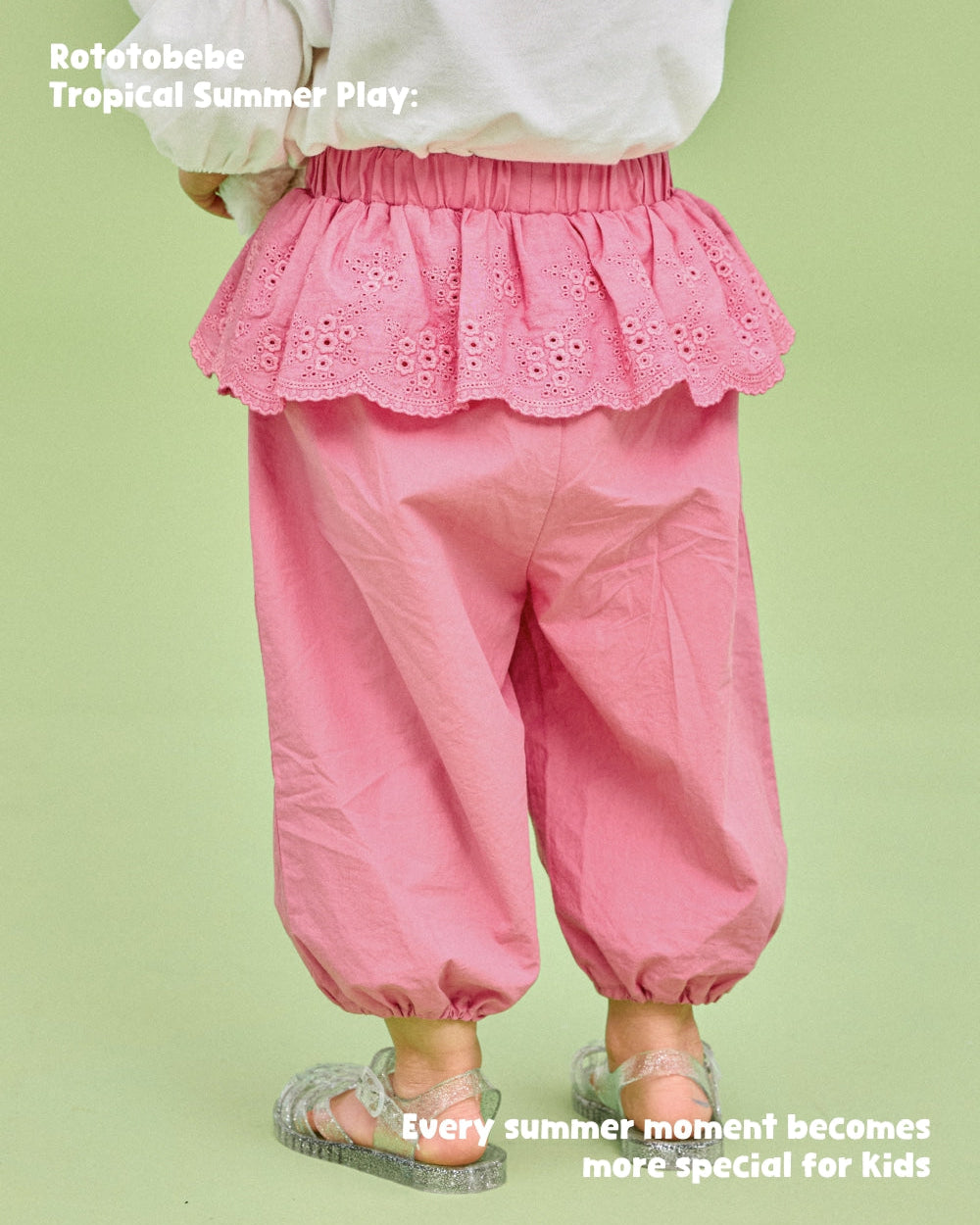 Tropical Lace Pants