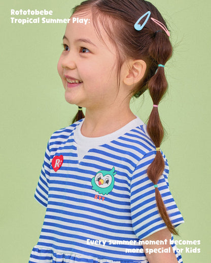 Tropical Stripe Dress
