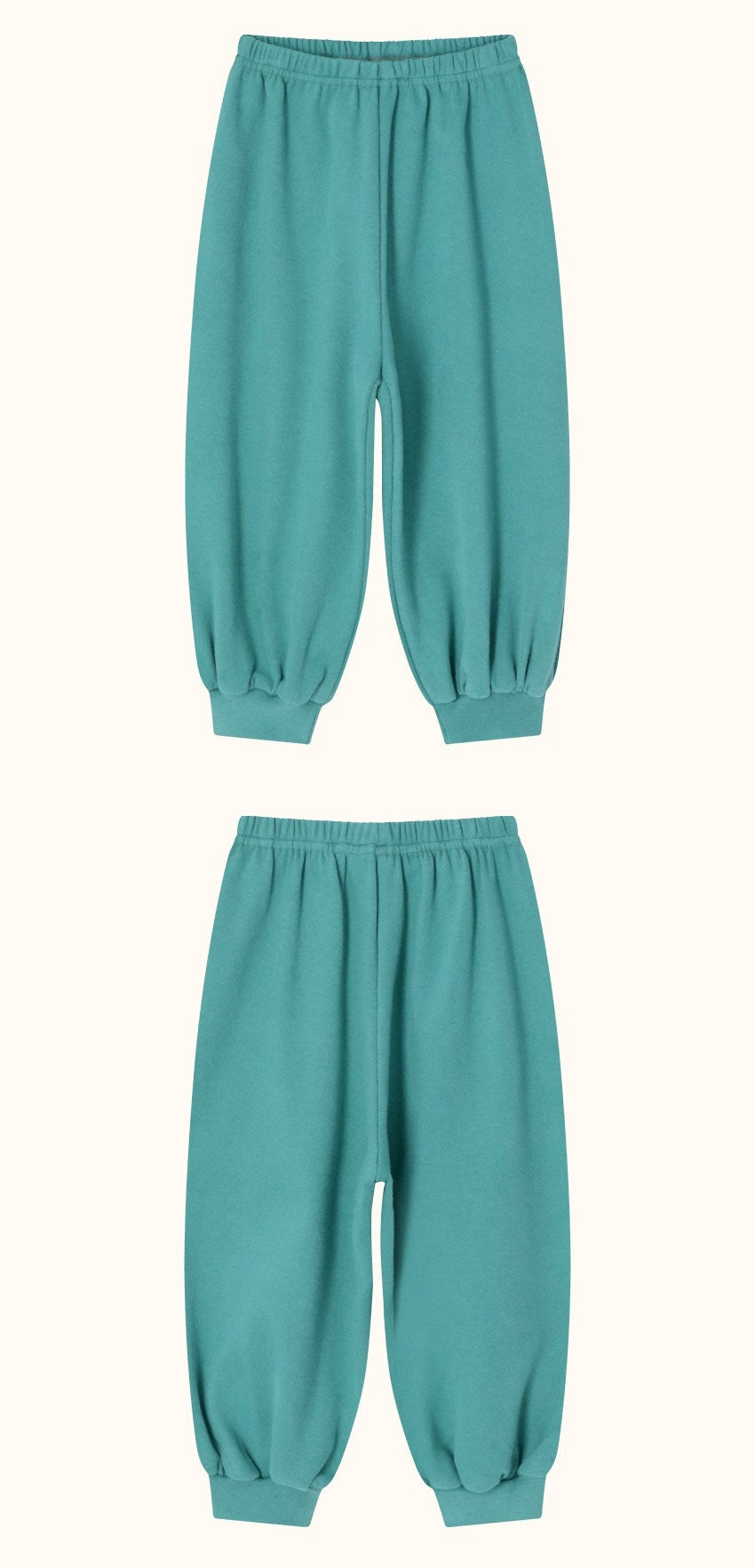 [26F] Cotton Modal Color-Block Layered Loungewear