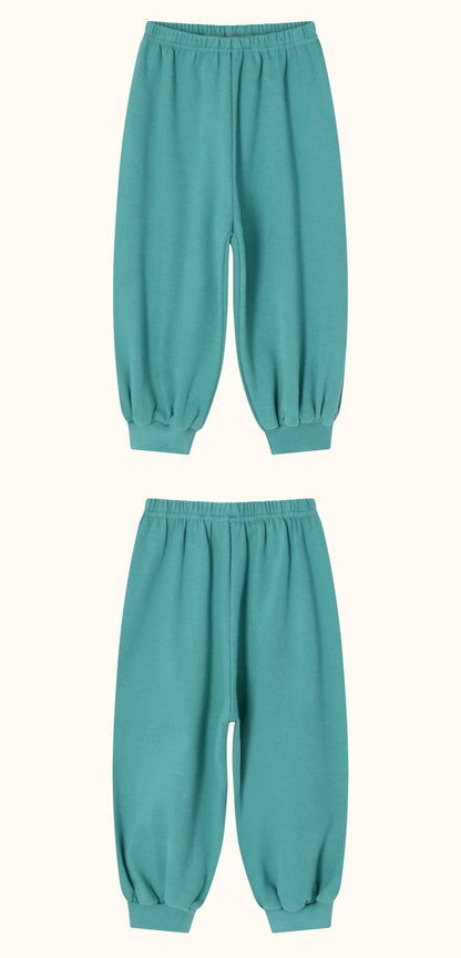 [26F] Cotton Modal Color-Block Layered Loungewear