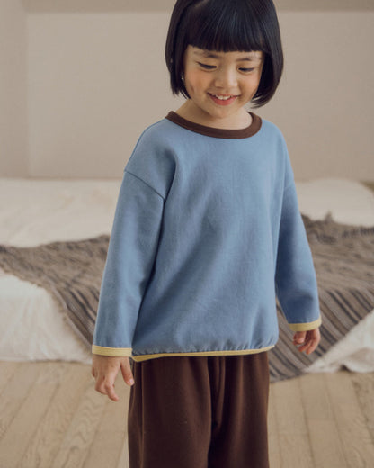 [26W] Atelier Brushed Color-Block Loungewear