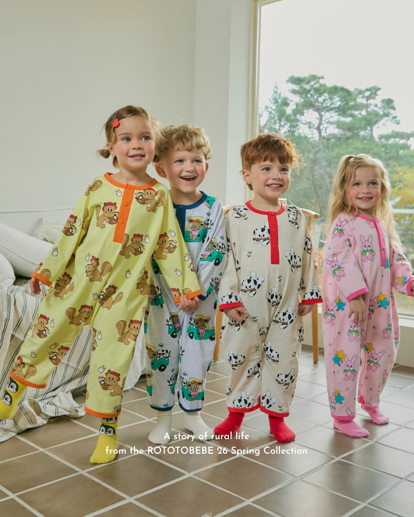 Cotton Modal All-Over Quick-Open Loose Fit Suit