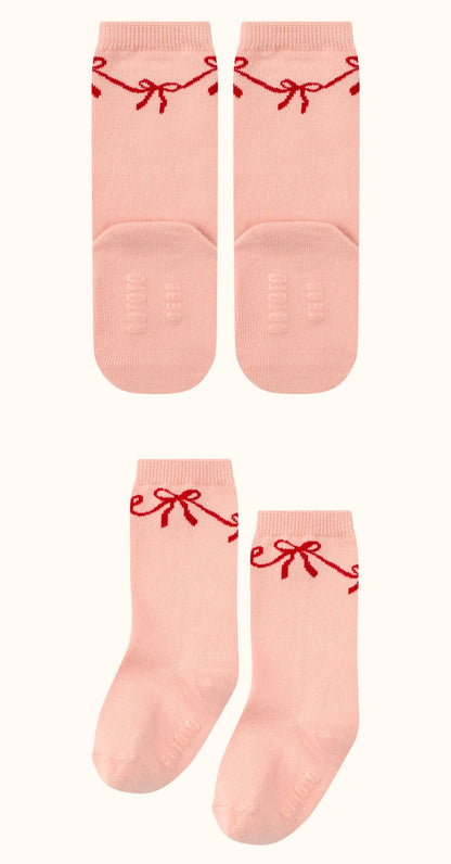 [26F] Ribbon Point Socks