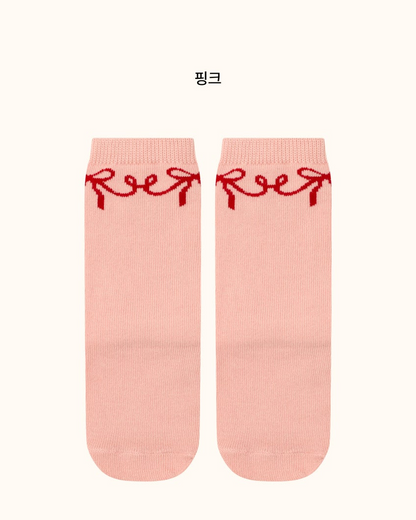 [26F] Ribbon Point Socks