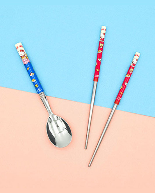 Hello Kitty Spoon & Chopsticks