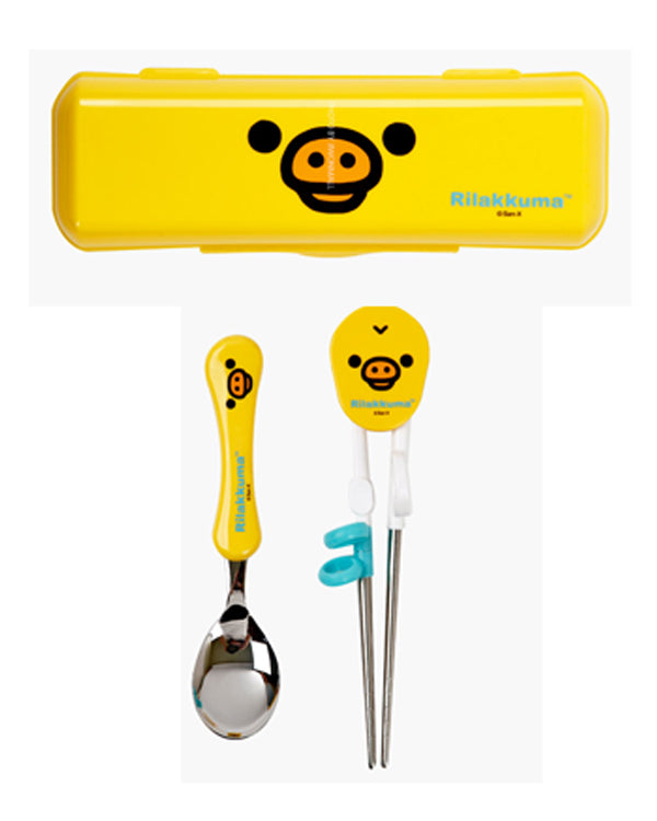 Rilakkuma Chopsticks/Spoon/Case Set