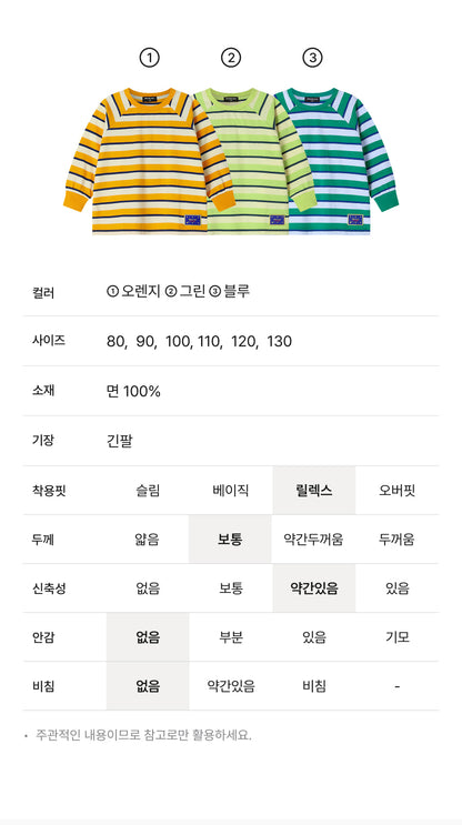 Single Jersey Stripe T-Shirt