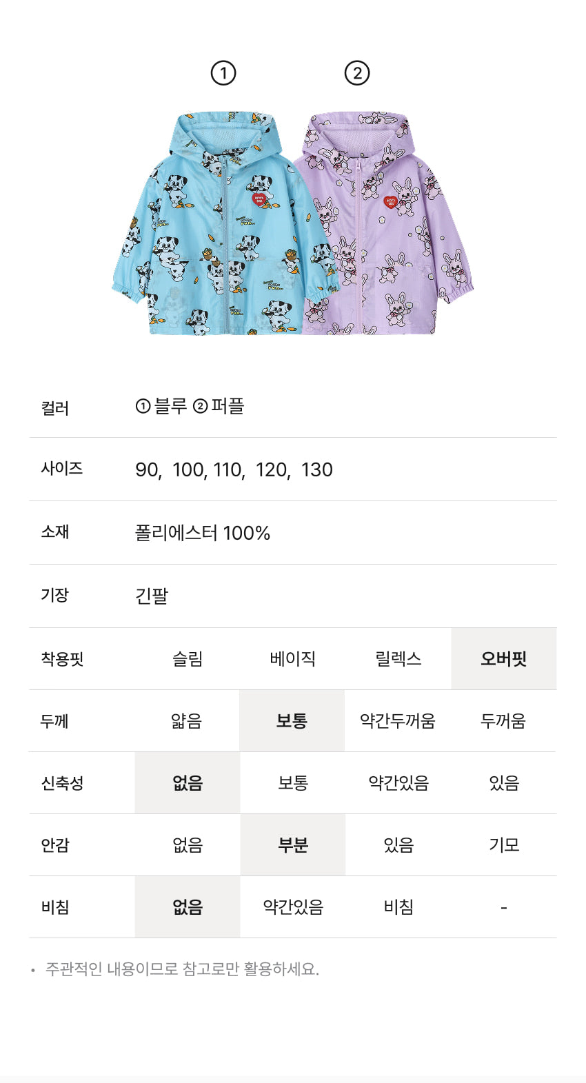 Poly Character Hooded Jumper