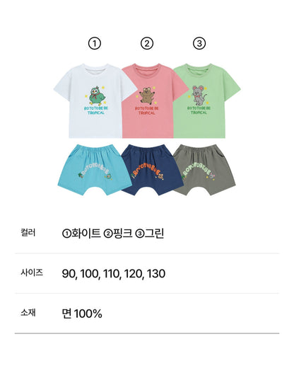 Tropical Logo Set-up