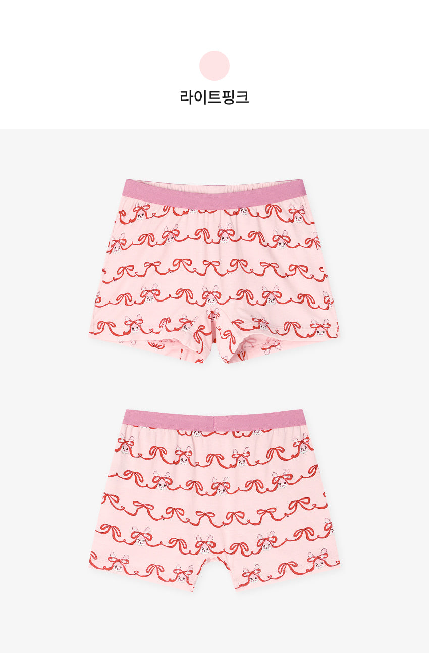 [26S] Girls Boxer Briefs Set (2pcs)