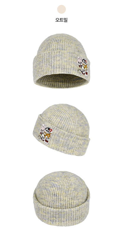 Polyester Blend Knit Beanie
