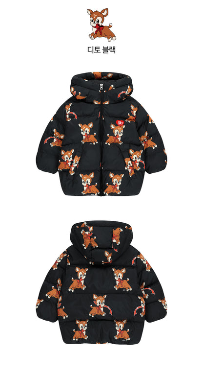 Polyester Digital Print Hooded Wellon Jacket