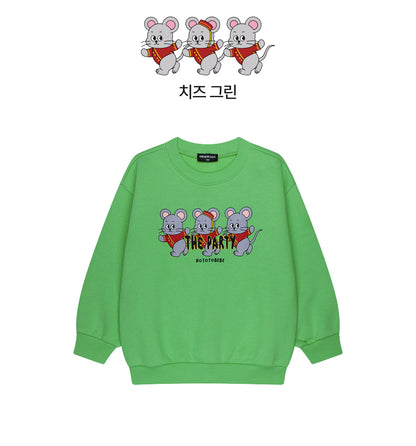 Brushed French Terry Point Detail Sweatshirt