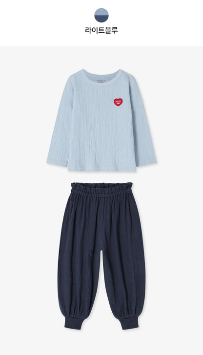Crepe Color-Point Loungewear