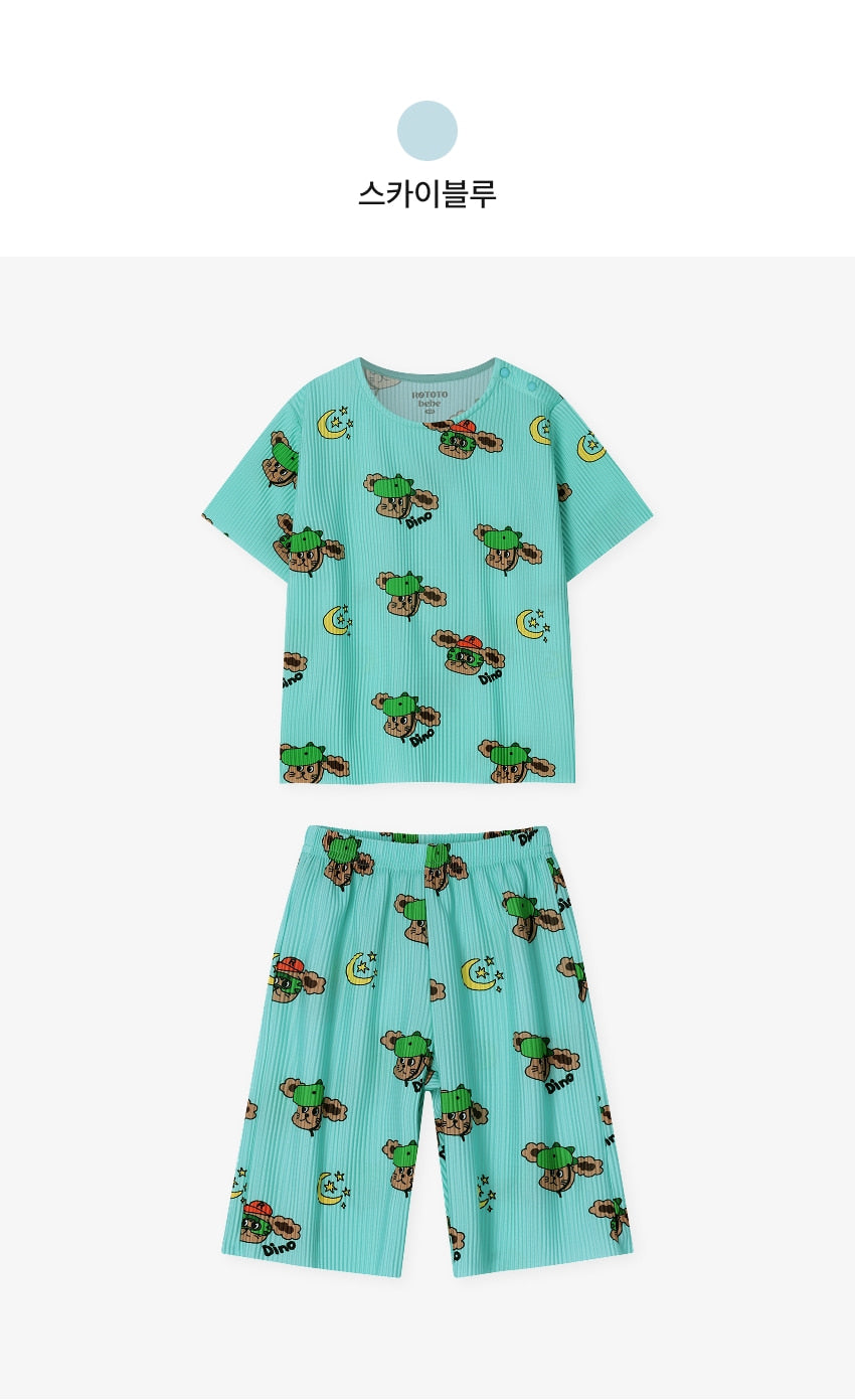 [26S] Crinkle All-Over Loungewear