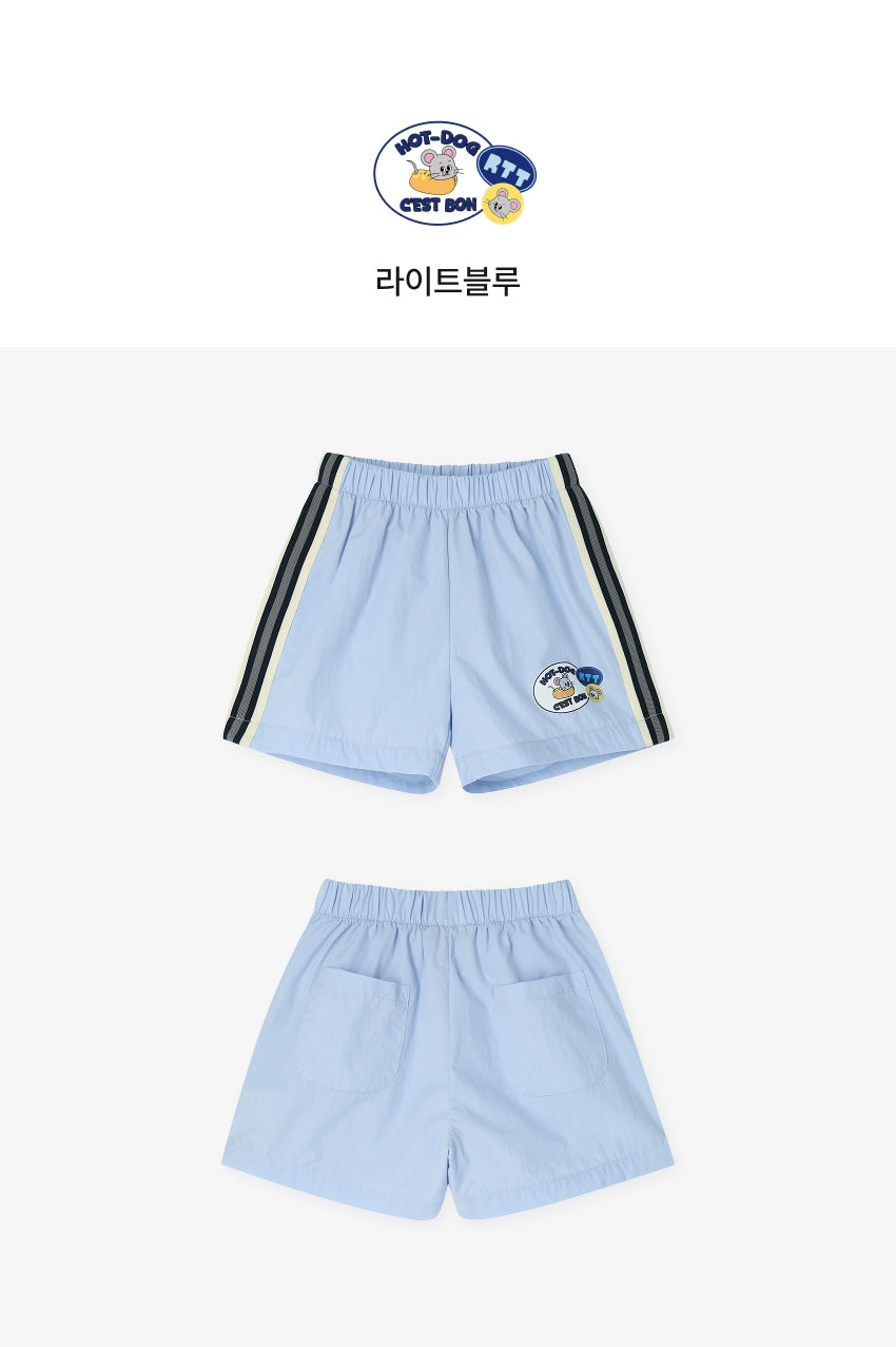 [26S] Tape Trim Shorts