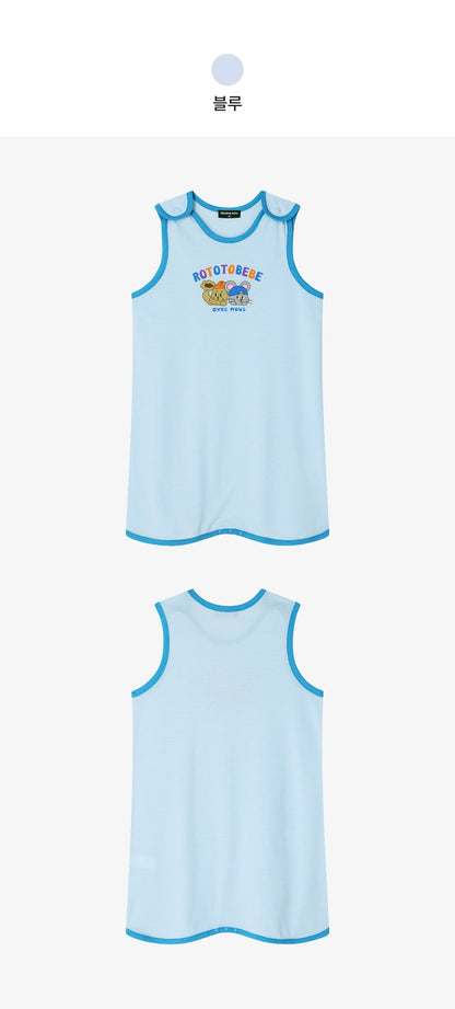 [26S] Mesh Sleepwear Vest