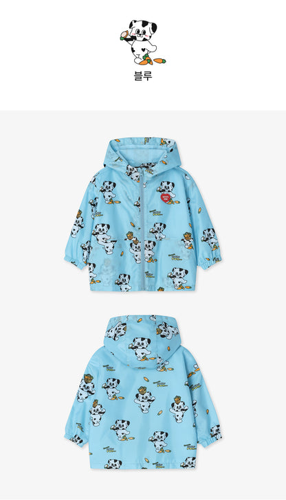 Poly Character Hooded Jumper