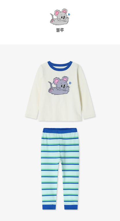 Enzyme Stripe Point Loungewear