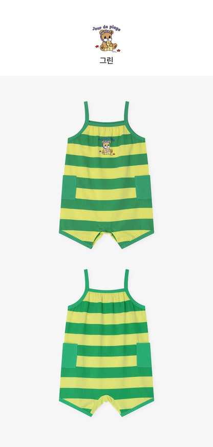 [26S] Stripe Jumpsuit