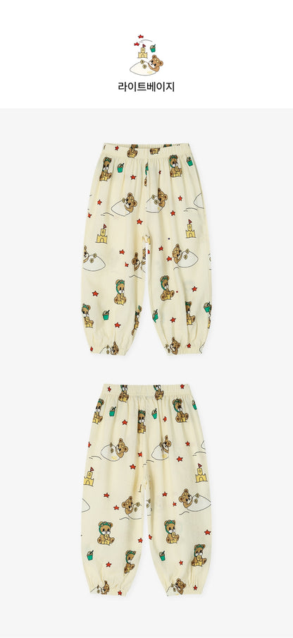 [26S] All-Over Seersucker Relaxed Pants