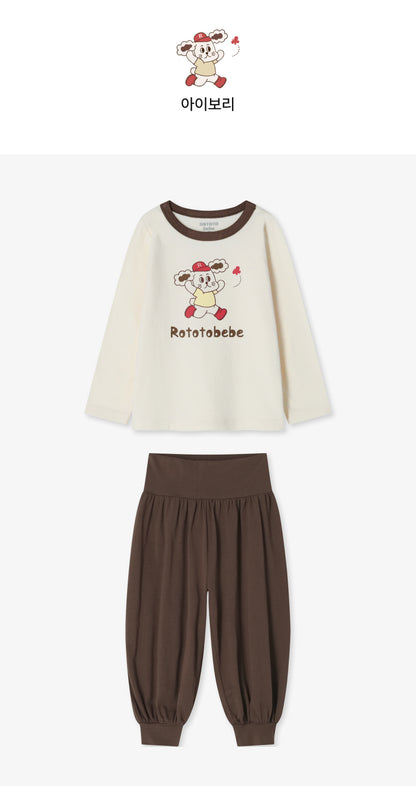 Cotton Modal Belly Warm Loungewear