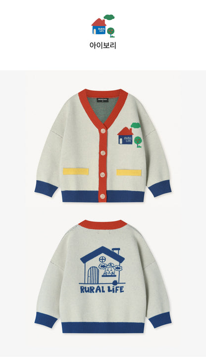 Knit Jacquard Cardigan