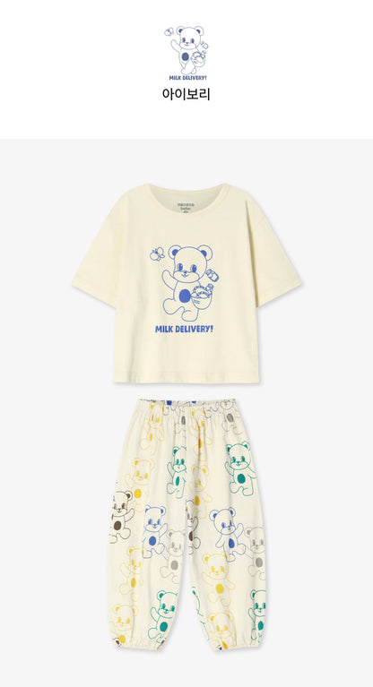 Cotton Modal Short-Sleeve Loungewear