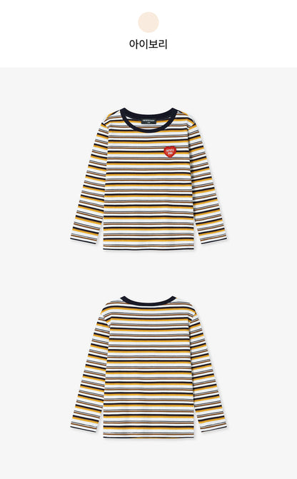 Stretch Rib Stripe T-Shirt