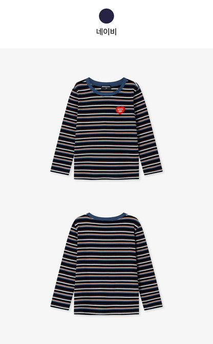 Stretch Rib Stripe T-Shirt