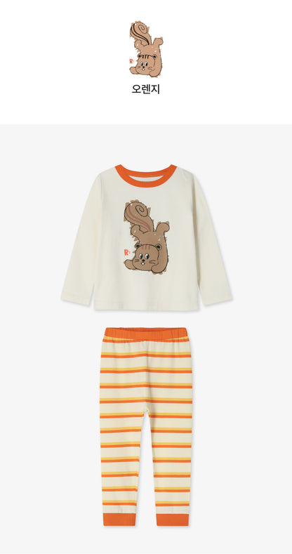 Enzyme Stripe Point Loungewear