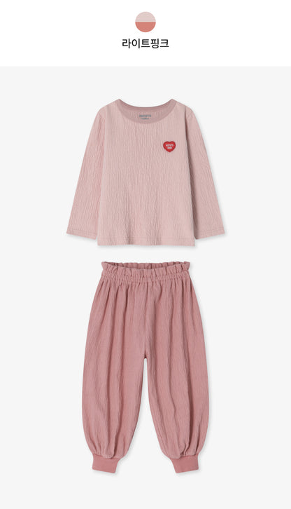 Crepe Color-Point Loungewear
