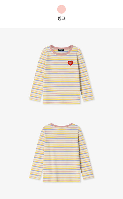 Stretch Rib Stripe T-Shirt