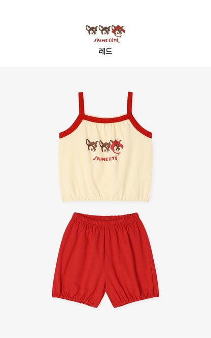 [26S] Cotton Modal Strap Loungewear