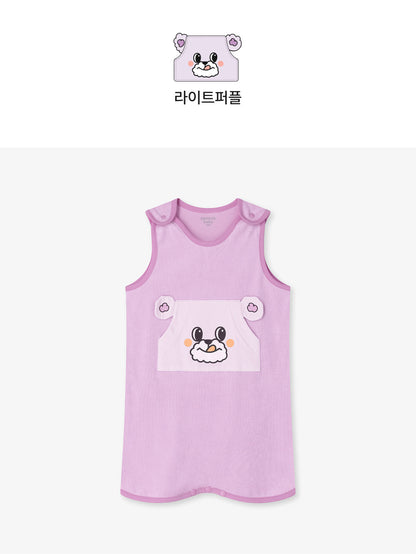 Terry Pocket Sleepwear Vest