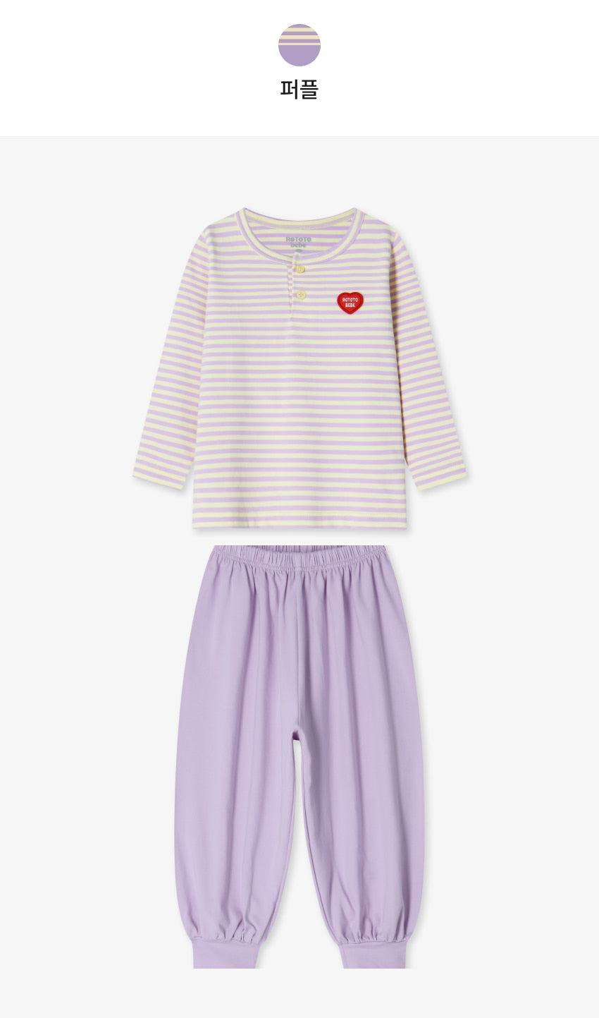 Cotton Stripe Loungewear