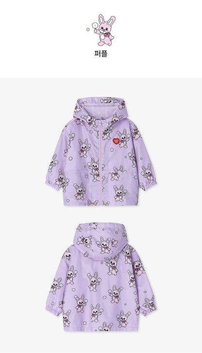 Poly Character Hooded Jumper