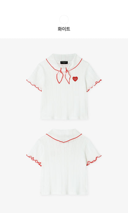 [26S] Scarf Short Sleeve T-Shirt