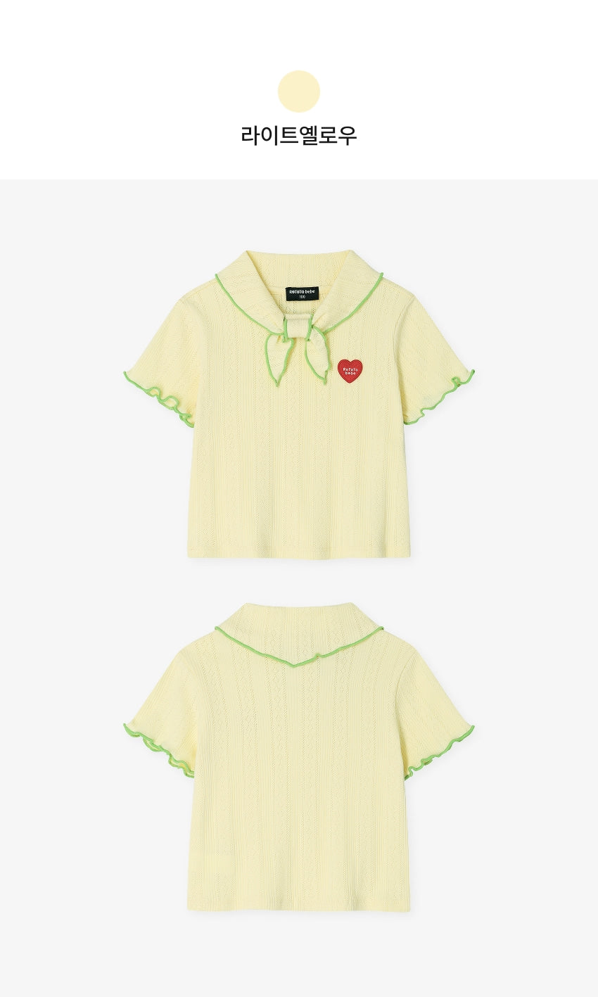 [26S] Scarf Short Sleeve T-Shirt