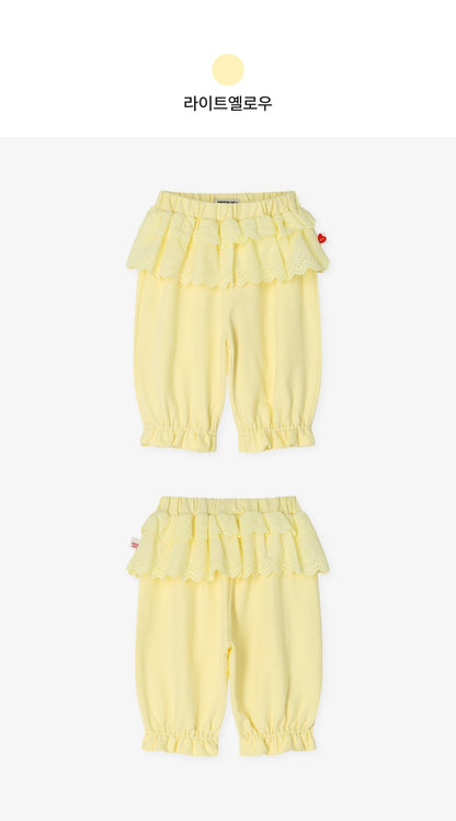 [26S] Frill Lace Pants
