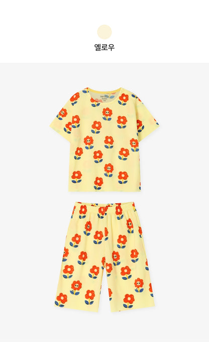 [26S] Crinkle All-Over Loungewear