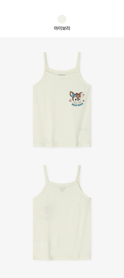 [26S] Girls Modal Sleeveless Cami Set