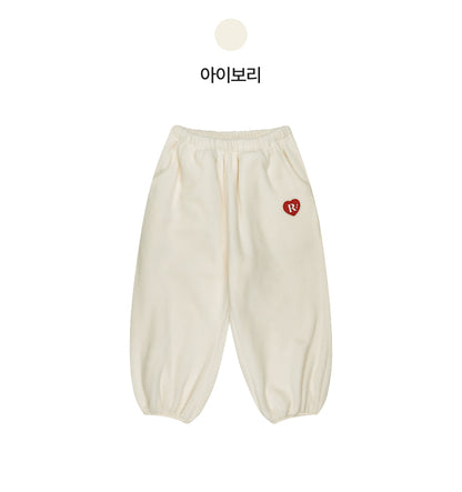 Double-Sided Fleece Loose Fit Jogger Pants