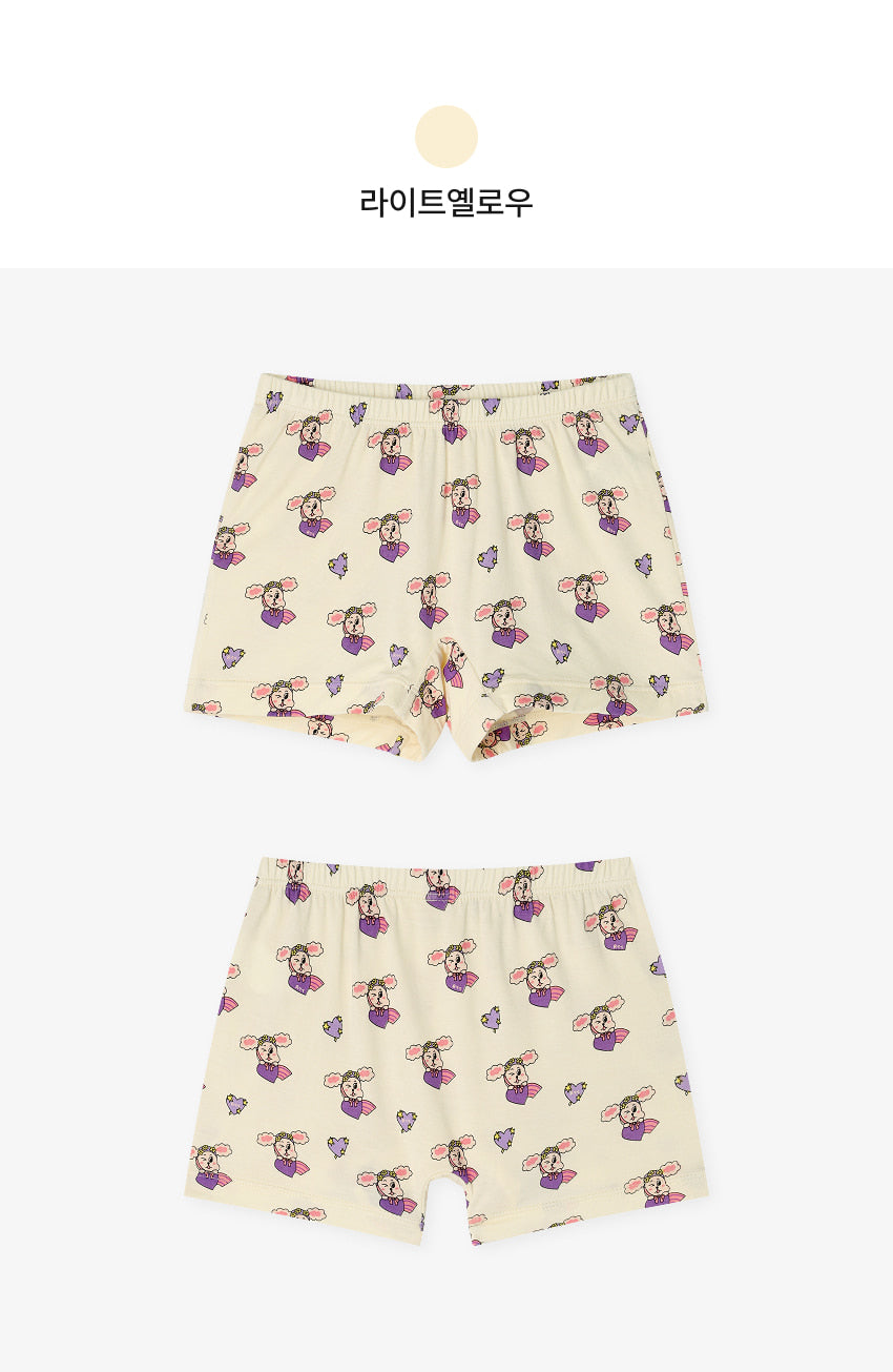 [26S] Girls Boxer Briefs Set (2pcs)