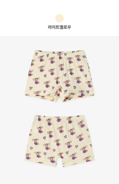 [26S] Girls Boxer Briefs Set (2pcs)